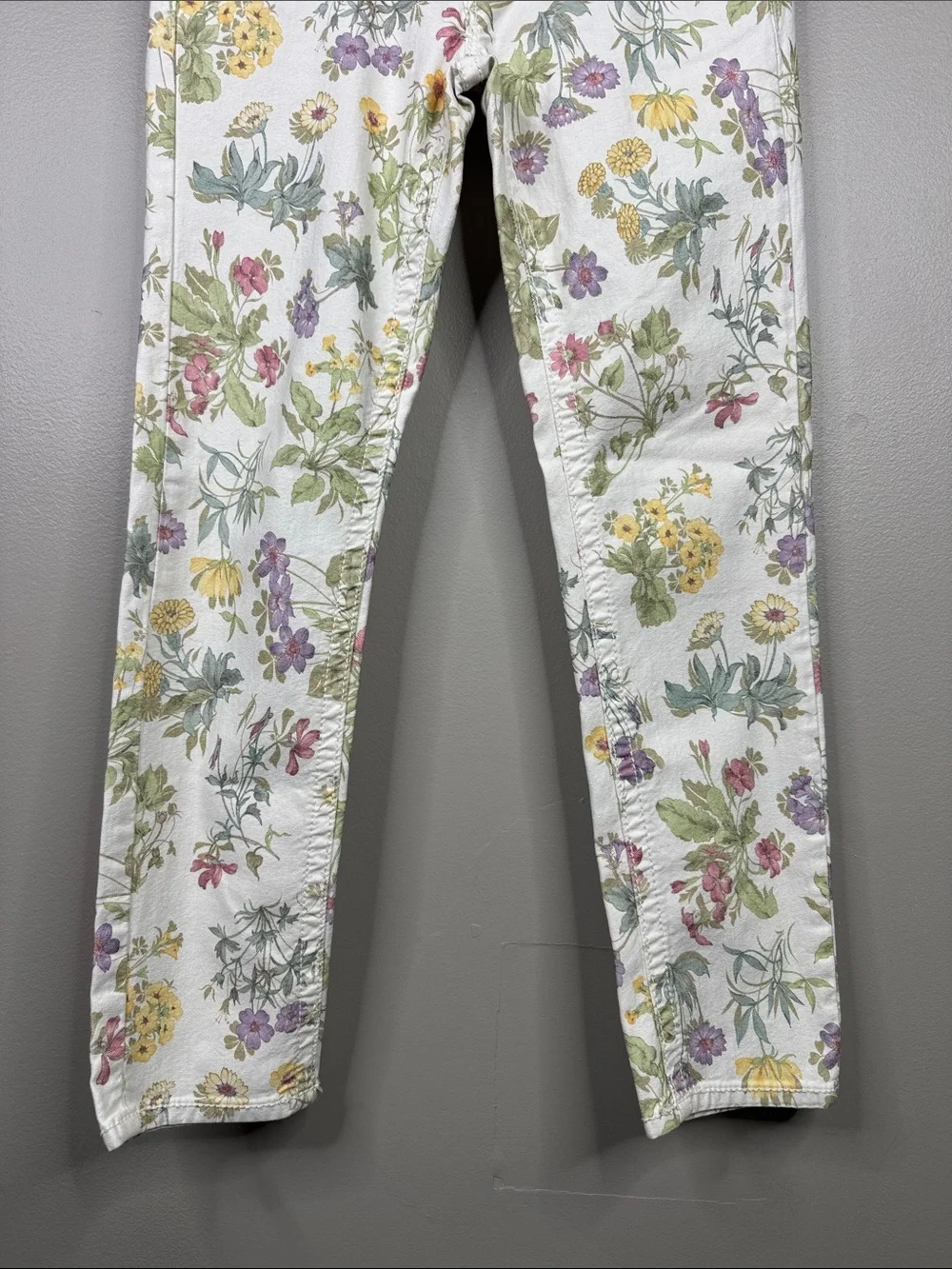 Miss Me Botanical Garden Floral Ankle Skinny Jeans - Women's Size 30 Denim